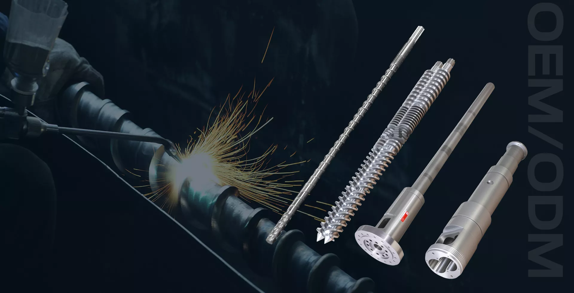 Nhà máy thùng trục vít đôi hình nón
